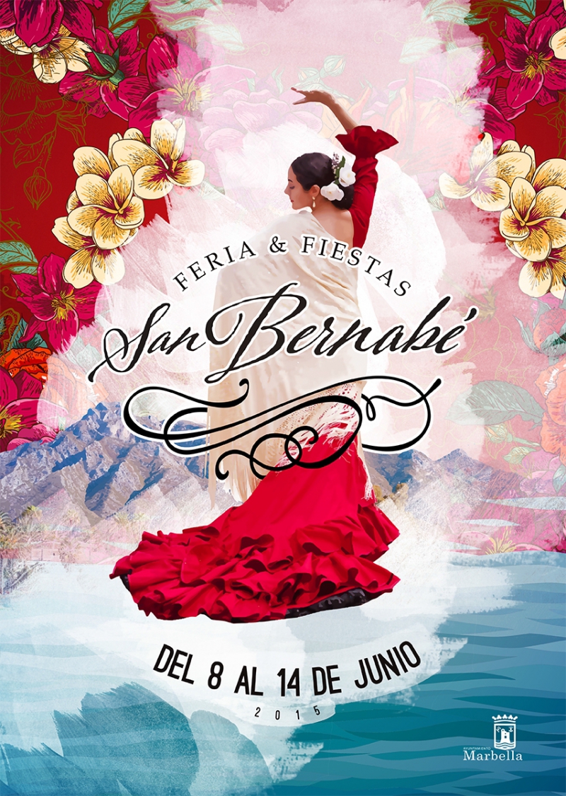 El Ayuntamiento presenta el cartel anunciador de la Feria y Fiestas de San Bernabé 2015, obra de Daniel Rodríguez