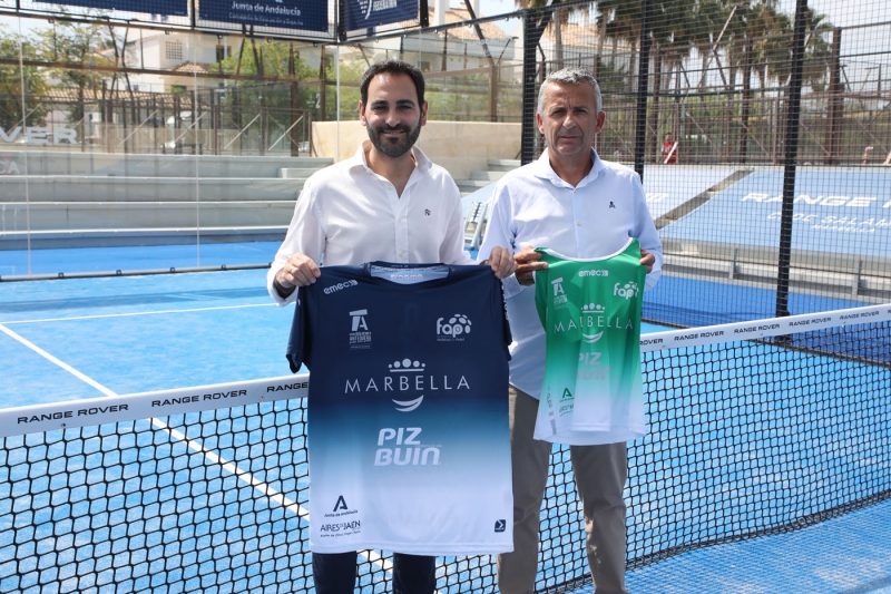 La Federación Andaluza de Pádel presenta la nueva equipación para la temporada 2024/2025 con la Marca Marbella como uno de los principales patrocinadores