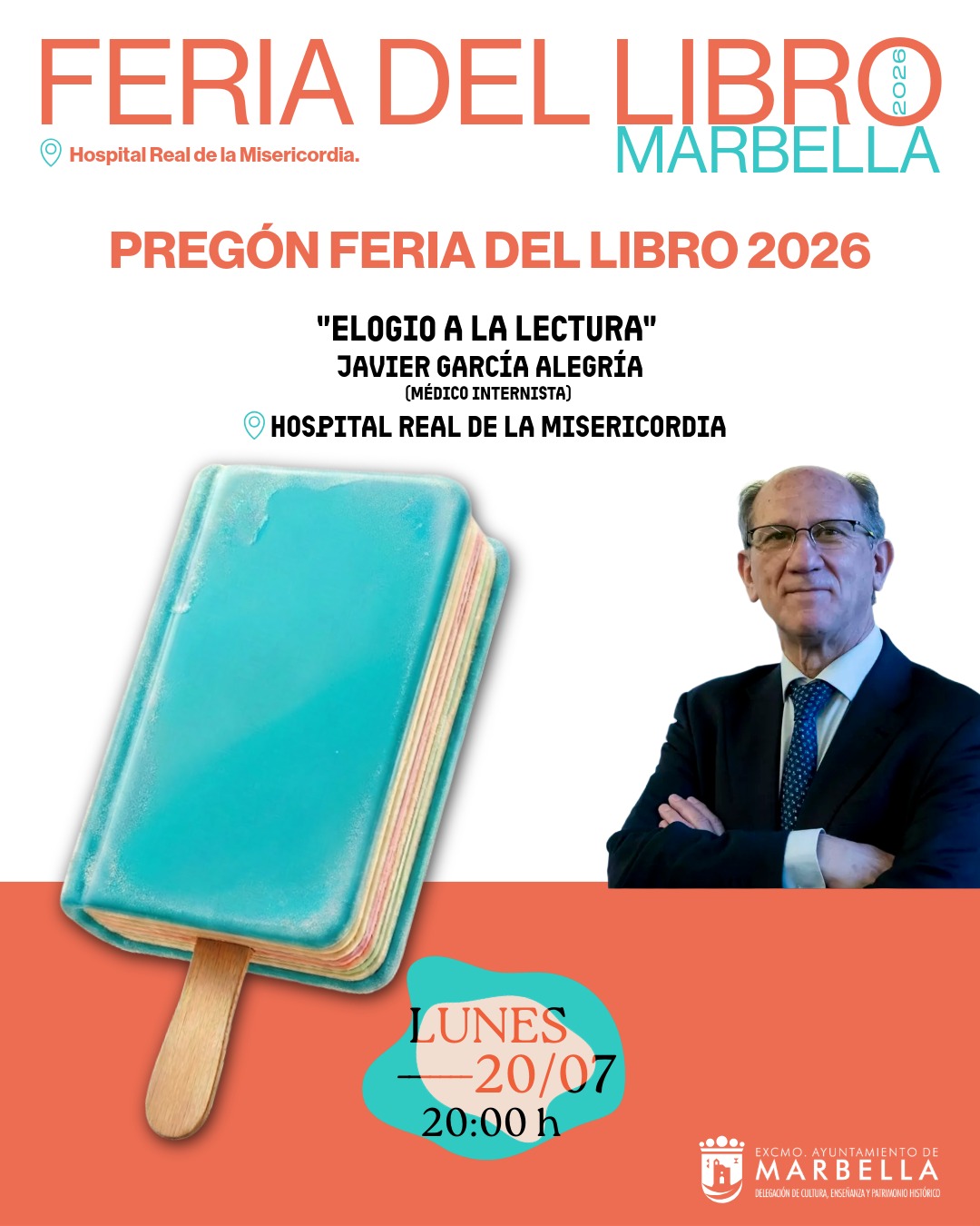 Pregón Feria del Libro Marbella 2026