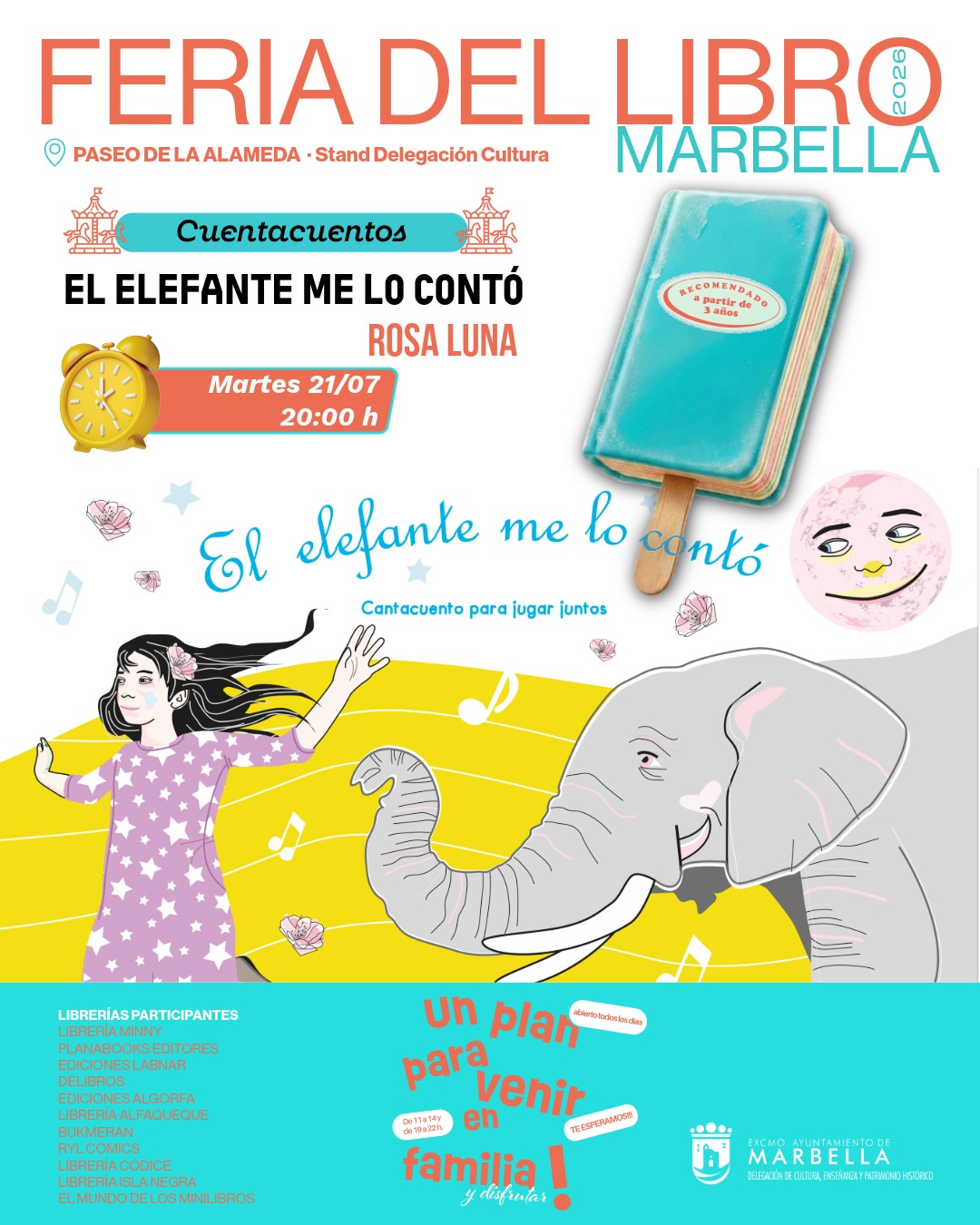 Taller cuentacuentos "El Elefante me lo contó"