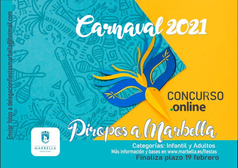 Concurso on-line “piropo a Marbella” Carnaval Marbella 2021