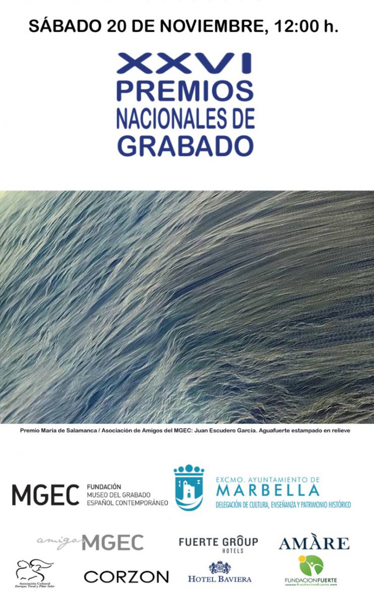 [19 Ene 2022] - XXVI PREMIOS NACIONALES DE GRABADO (Exposiciones, Cultura y Enseñanza) Museo del Grabado Español Contemporaneo