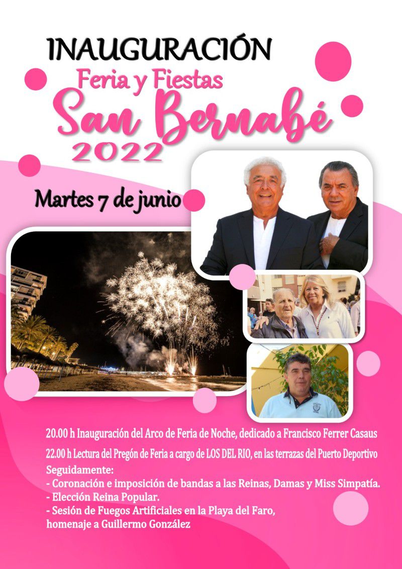 Inauguración Feria y Fiestas San Bernabé 2022