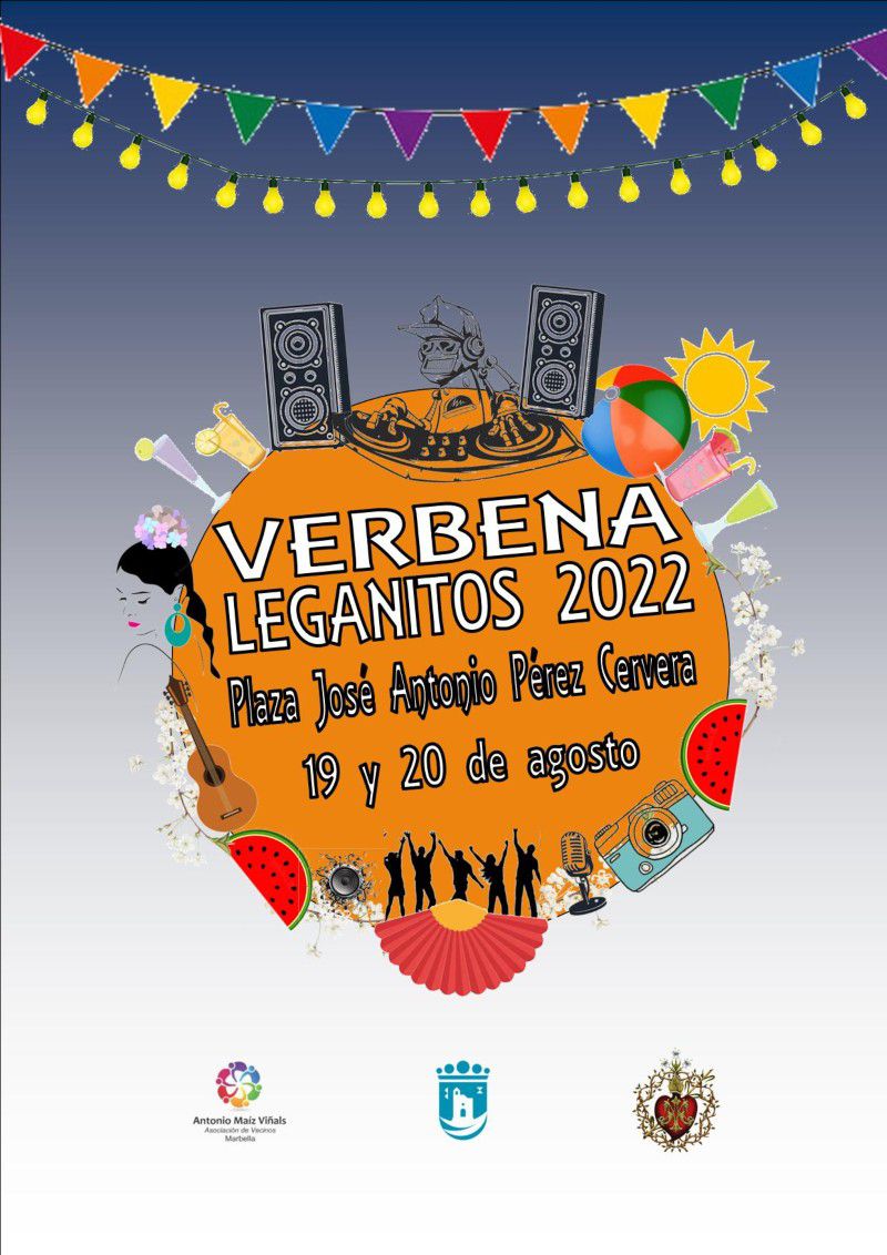 [19 Ago 2022] - VERBENA POPULAR BARRIADA DE LEGANITOS  (Fiestas, Ferias y Verbenas, Fiestas) 