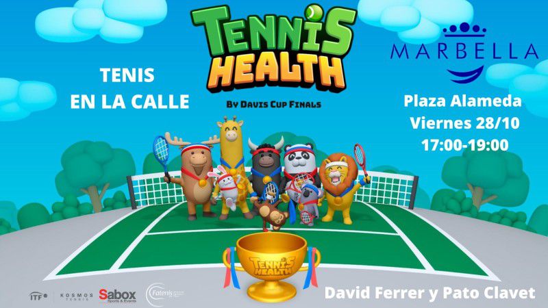 Promoción Copa Davis. Tennis Health