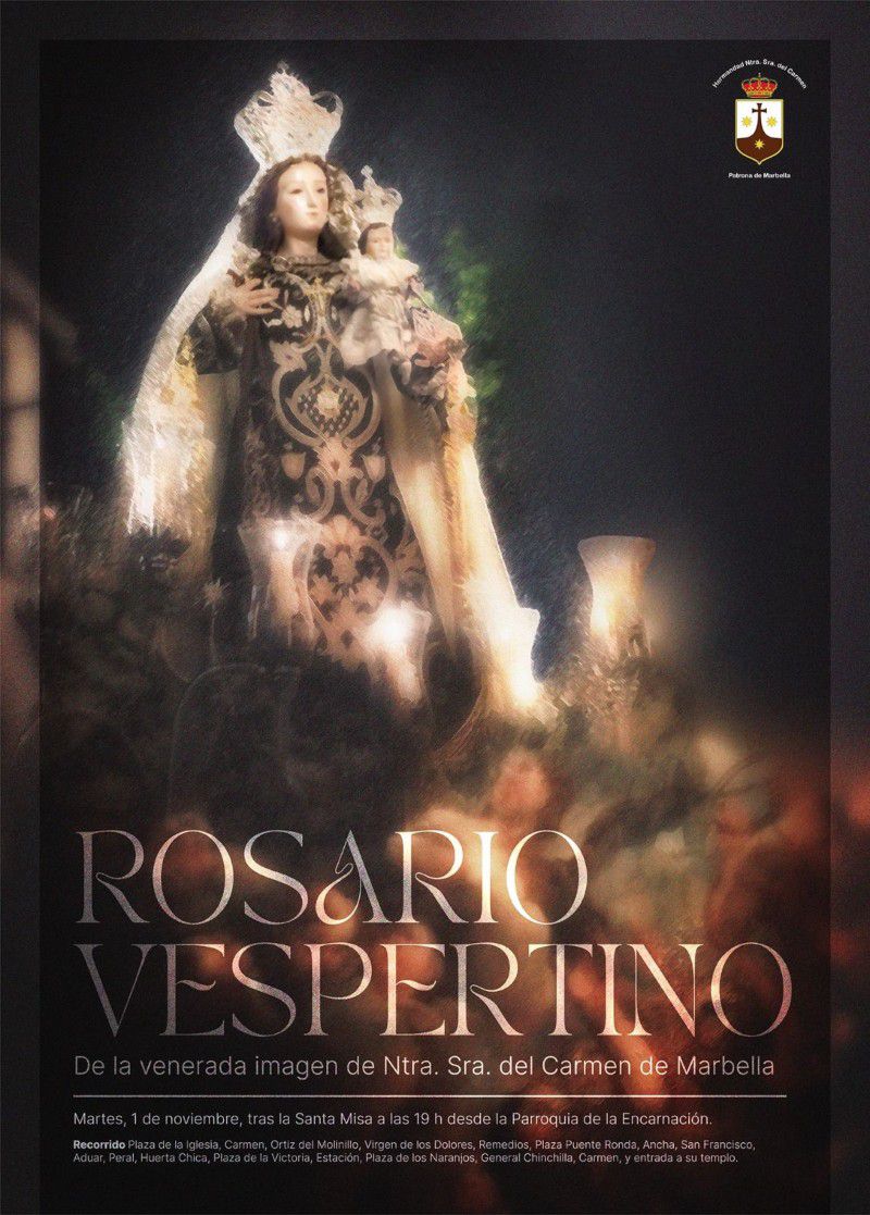 Rosario Vespertino de la Venerada Imagen de Ntra. Sra. del Carmen