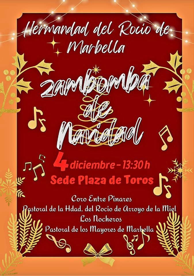 Zambomba de Navidad de la Hermandad del Rocío de Marbella