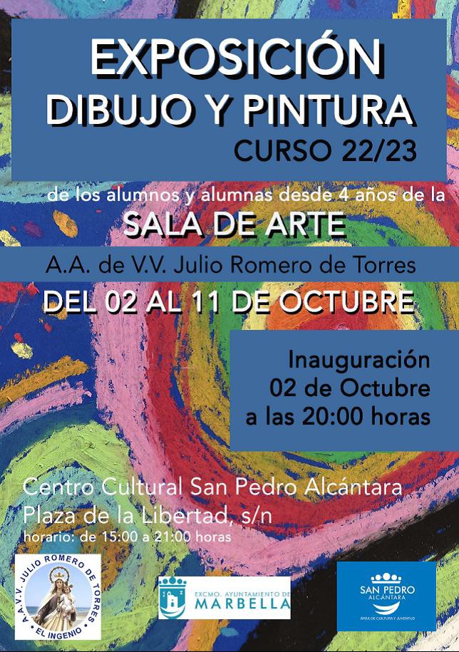 04 Oct 2023 15:00 : Exposición de dibujo y pintura