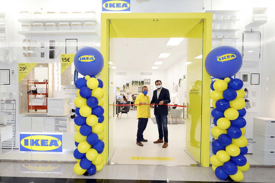 El concejal de Comercio destaca la importancia de que Ikea "haya elegido Marbella para continuar con su expansión" y afirma que la ciudad "es idónea para albergar un establecimiento de referencia"