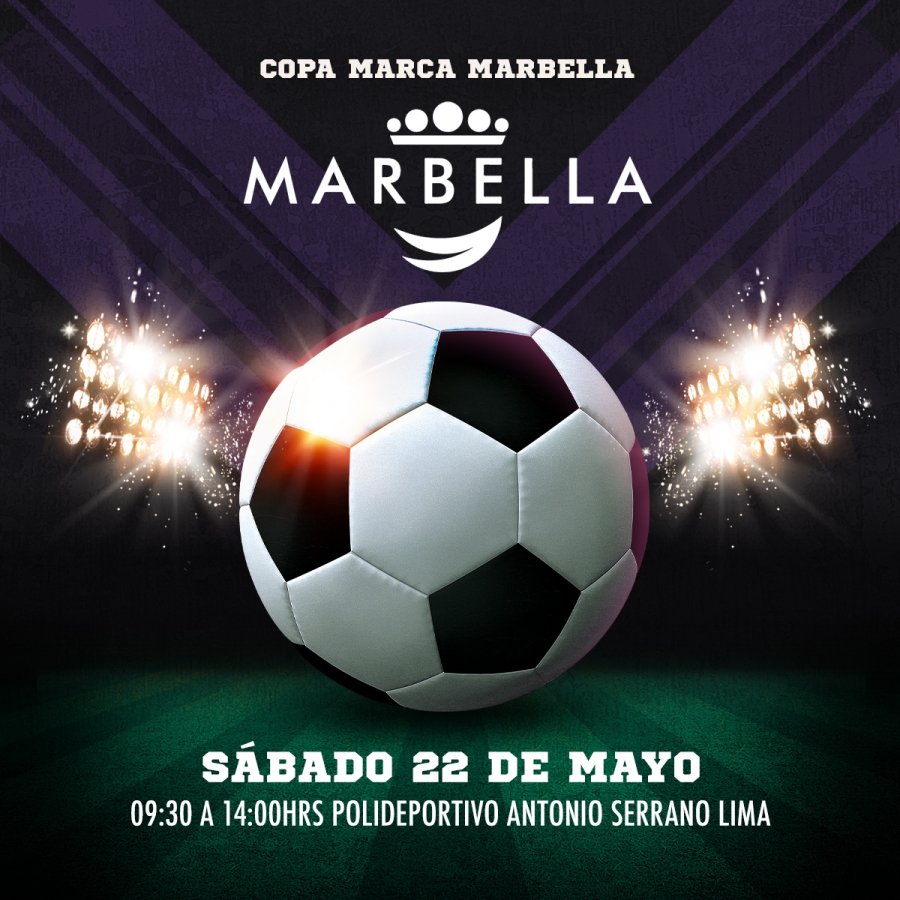 El Polideportivo Antonio Serrano Lima albergará este sábado la final de la Copa Marca Marbella con la participación de equipos de la liga local