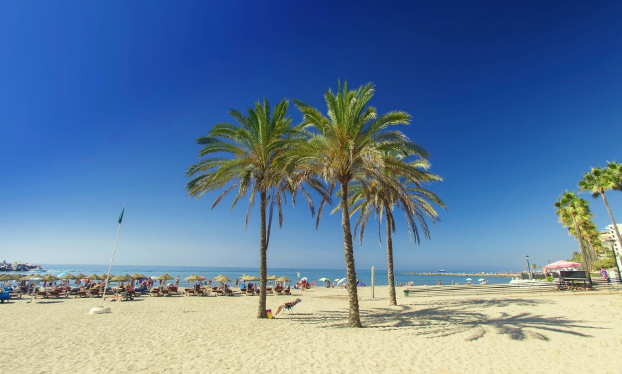 Marbella suma dos banderas azules en sus playas y se convierte con ocho galardones en el municipio andaluz con más distinciones en su litoral