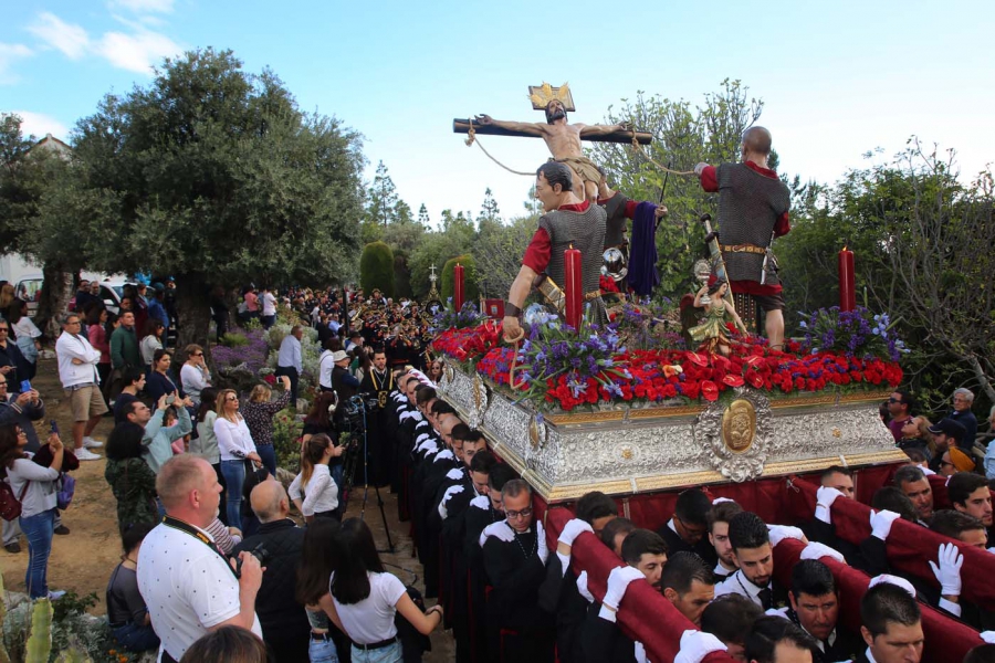Solemne procesión del Calvario en el Jueves Santo de Marbella