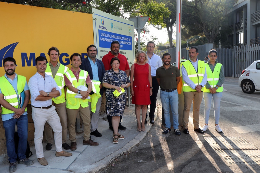 Ayuntamiento y Acosol inician las obras de renovación integral del saneamiento en la urbanización El Rosario y dan respuesta a una “reivindicación histórica” de los 3.000 vecinos de la zona