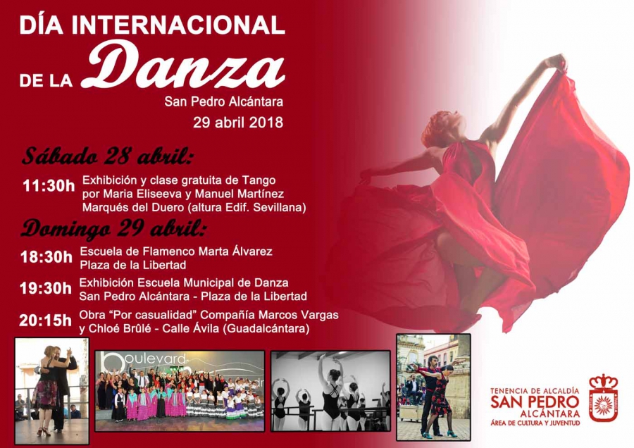 San Pedro Alcántara celebra el Día Internacional de la Danza con un programa de actividades en la calle