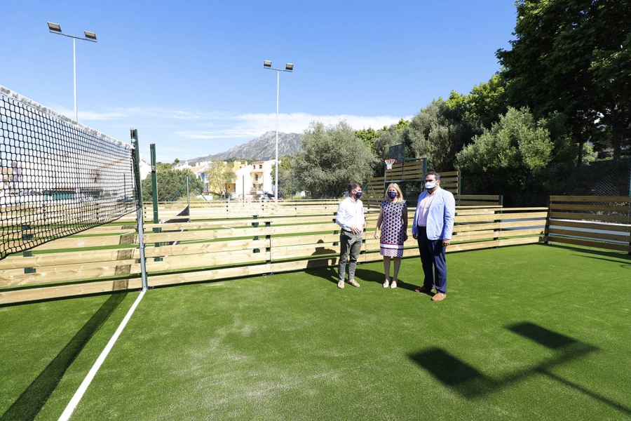 El Ayuntamiento habilita en La Torrecilla las primeras pistas multi deporte dentro de una red de instalaciones públicas gratuitas que extenderá a todo el término municipal