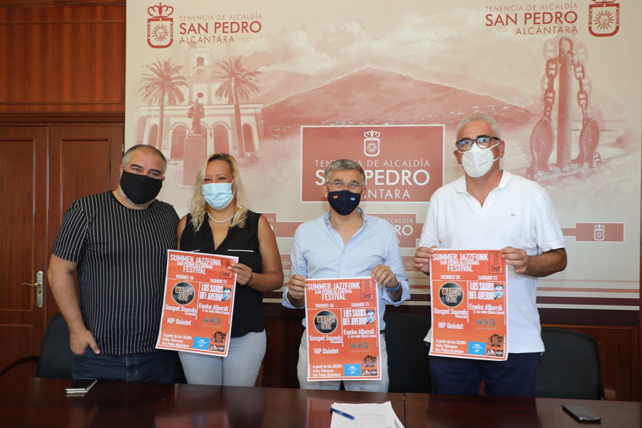San Pedro Alcántara albergará el ‘Summer Jazzfunk Festival’ los días 10 y 11 de septiembre, con la participación de seis grupos tanto locales como procedentes de otros puntos del país