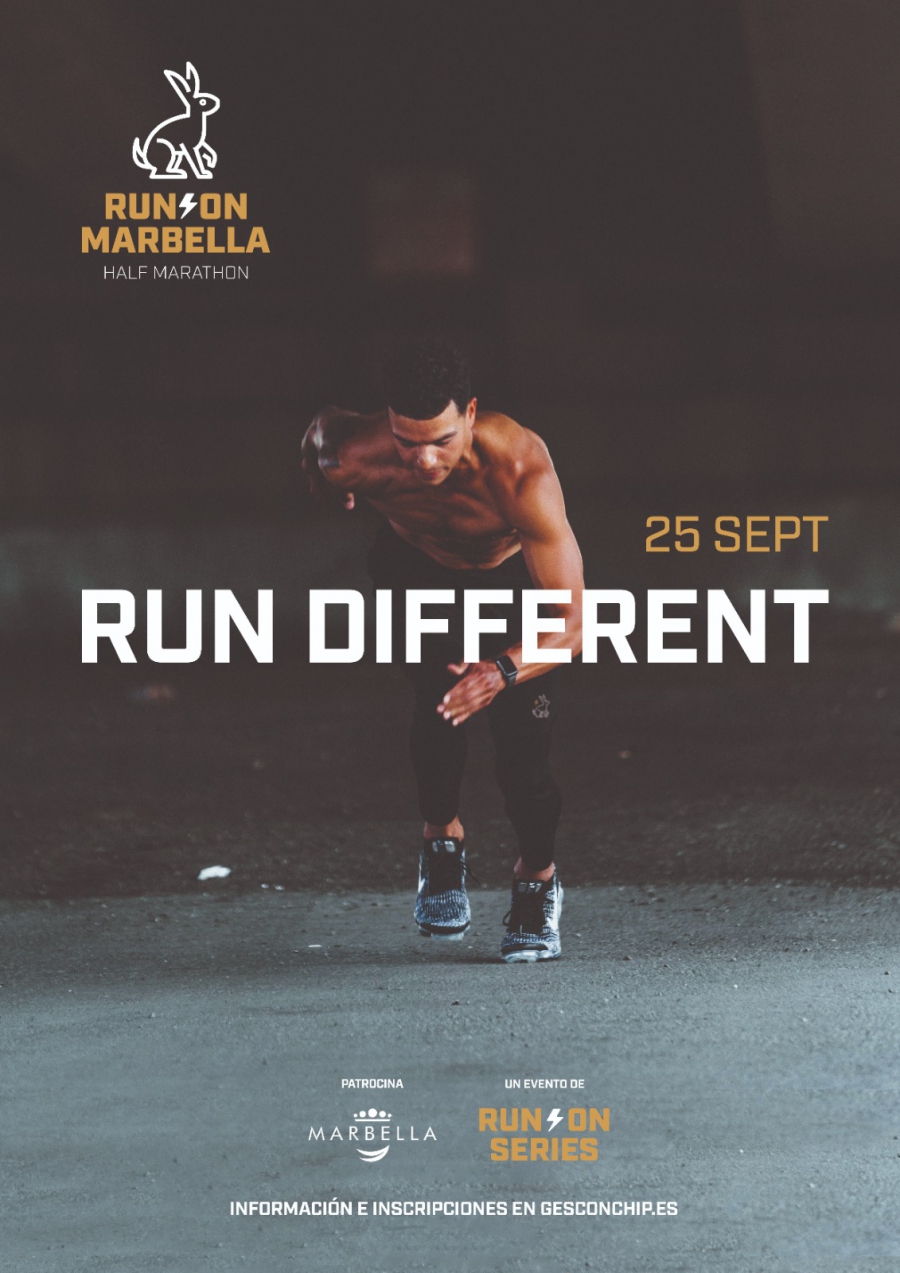 Marbella albergará el 25 de septiembre un nuevo concepto de la Media Maratón bajo el eslogan ‘Run different’, con un circuito llano que discurrirá por el paseo marítimo y salida y meta en el Arco de entrada