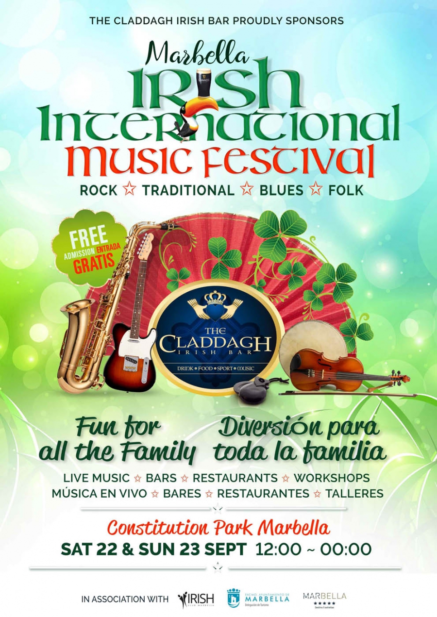 El Parque de la Constitución acoge este sábado y domingo el Irish International Music Festival