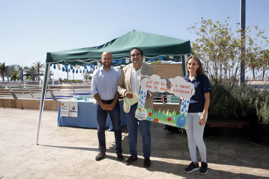 Marbella se suma a la campaña ‘Si no la vas a usar, no la dejes escapar’ para concienciar a la población sobre la importancia del ahorro de agua