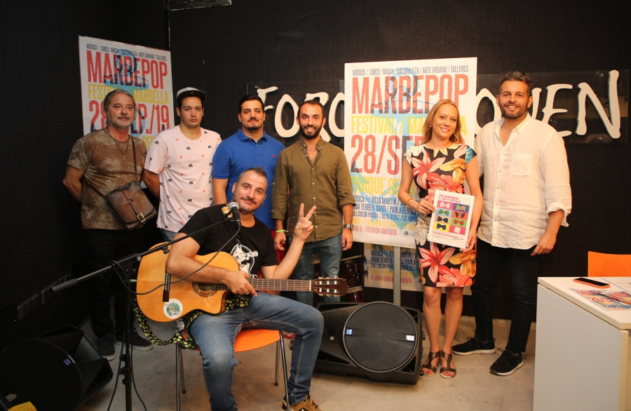 La cuarta edición del Festival Marbepop llega al parque Arroyo de la Represa el 28 de septiembre con doce horas de conciertos y otras actividades para toda la familia
