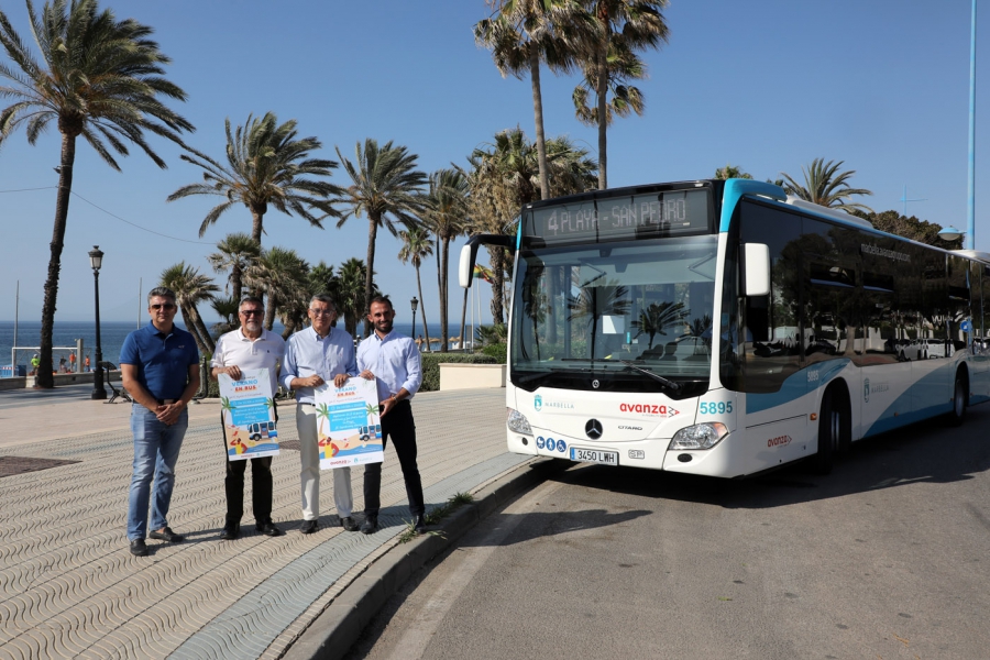 El Ayuntamiento lanza una campaña para informar sobre el servicio especial de verano en el transporte público, con refuerzos de líneas y ampliación de horarios