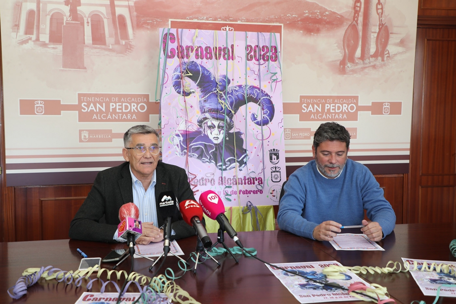 El Carnaval de San Pedro Alcántara tendrá lugar del 17 al 19 de febrero con el bulevar como epicentro y contará con un amplio programa para todos los públicos que recuperará la Cabalgata del Humor