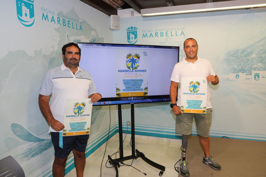 El programa ‘Marbella Summer Experience’ ofrecerá actividades gratuitas de una veintena de disciplinas deportivas para toda la familia