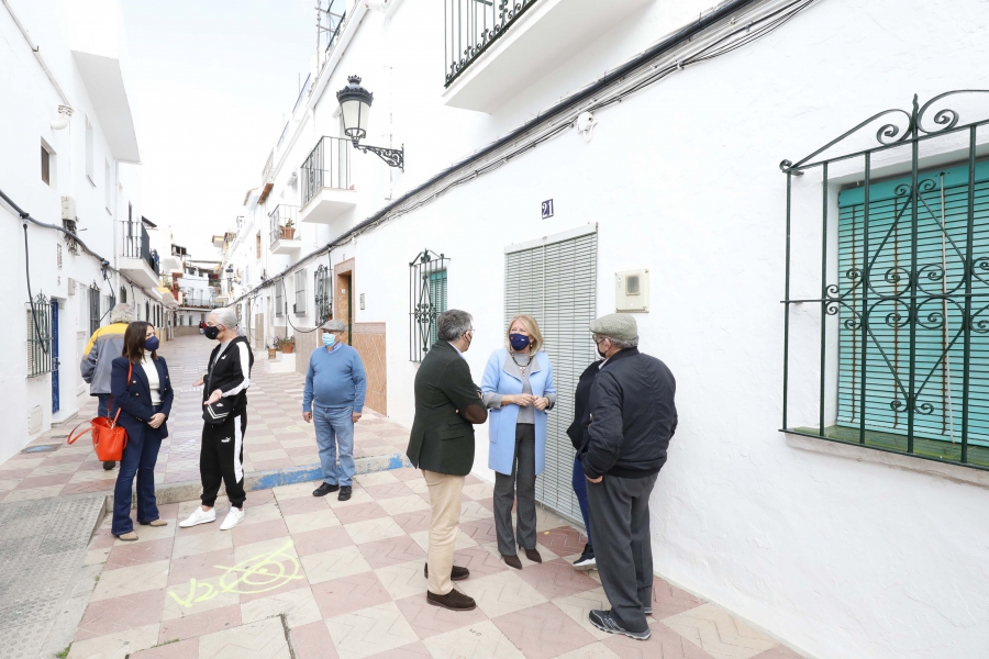El Ayuntamiento inicia los trabajos de regeneración urbana del Pasaje San José de San Pedro Alcántara para una remodelación integral de sus infraestructuras