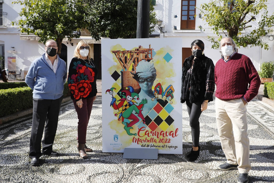 El Carnaval de Marbella tendrá lugar del 26 de febrero al 5 de marzo y contará con actividades al aire libre en el bulevar Pablo Ráez, el parque de la Represa y el centro