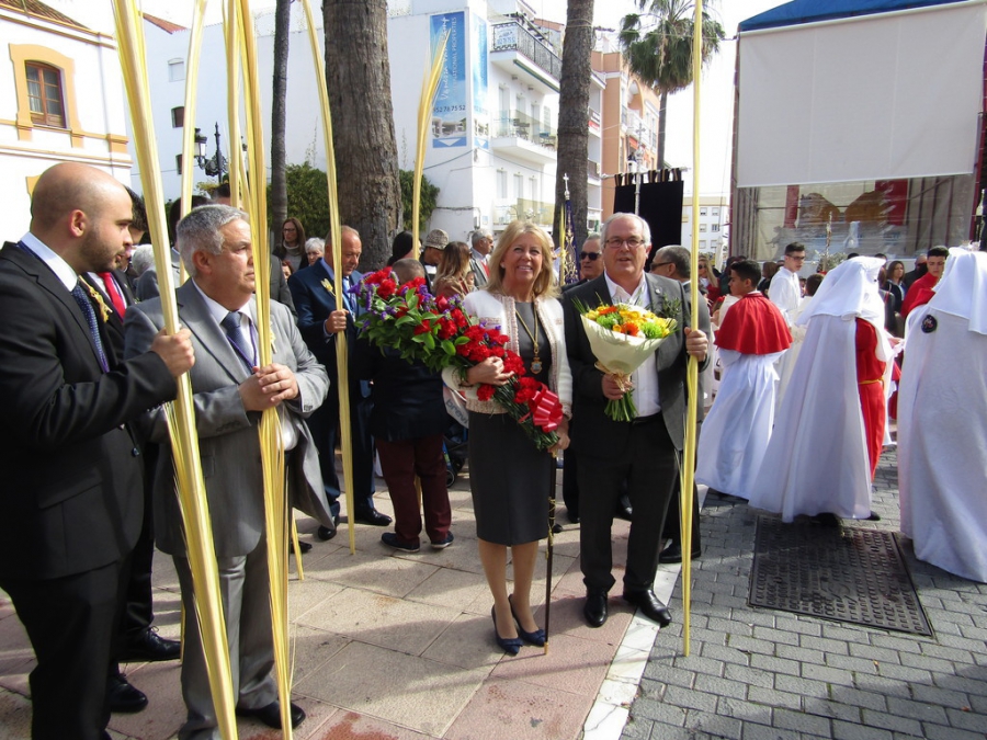 La Pollinica protagoniza la mañana del domingo de Ramos en San Pedro Alcántara