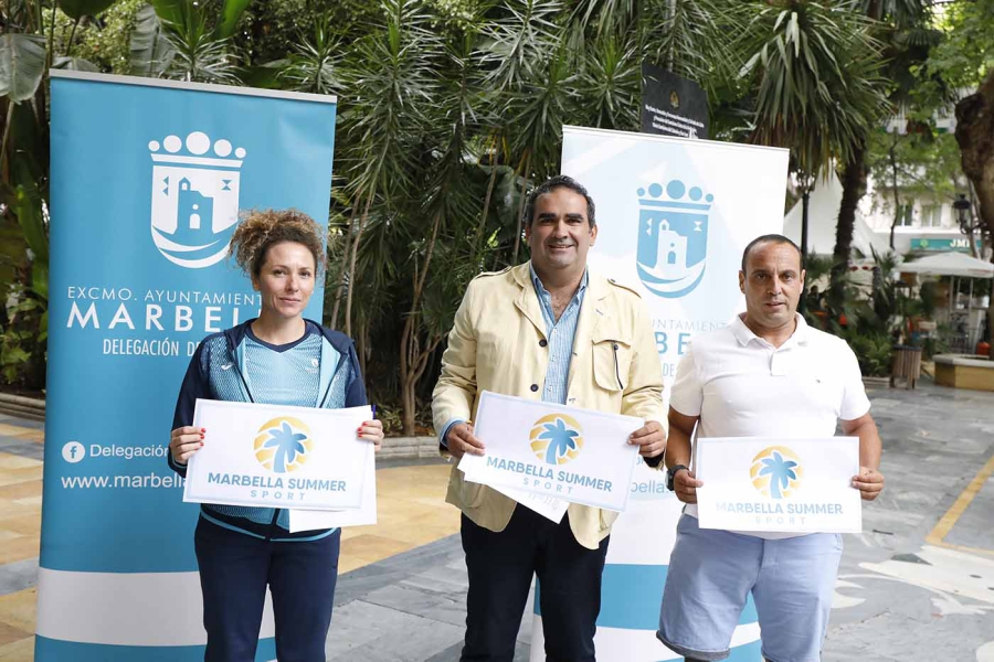 El Ayuntamiento oferta cerca de 1.100 plazas gratuitas para la campaña ‘Marbella Summer Sport 2023’