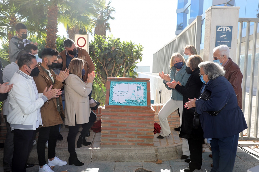 Marbella rinde un “merecido reconocimiento” a Manuel Haro asignando su nombre a una “emblemática glorieta de la ciudad”