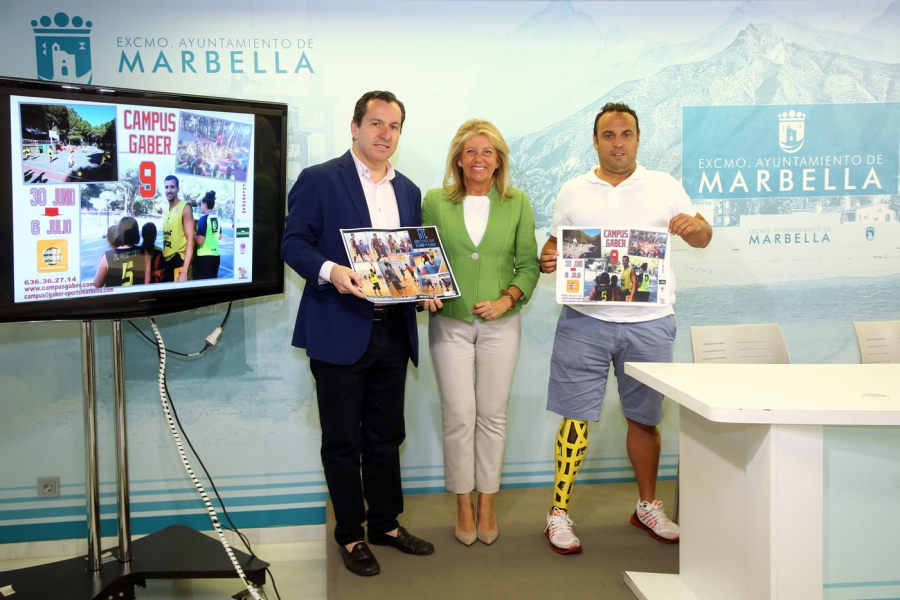 Marbella acogerá la novena edición del Campus Gaber de baloncesto del 30 de junio al 6 de julio