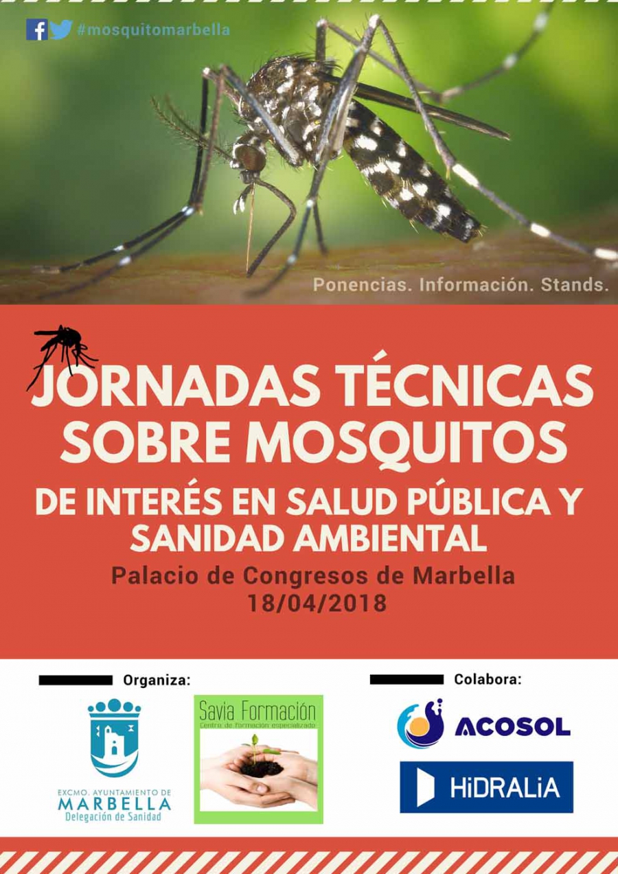 El Palacio de Congresos acoge este miércoles 18 de abril una Jornadas Técnicas sobre Mosquitos