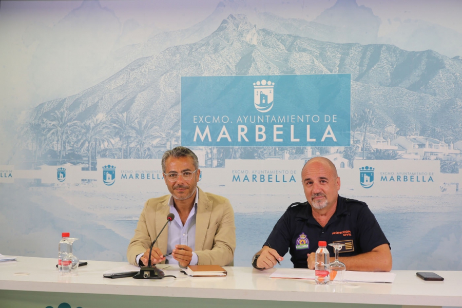 Marbella actualiza su Plan de Emergencias Municipal para adaptarlo a la nueva normativa e incluir los nuevos medios materiales