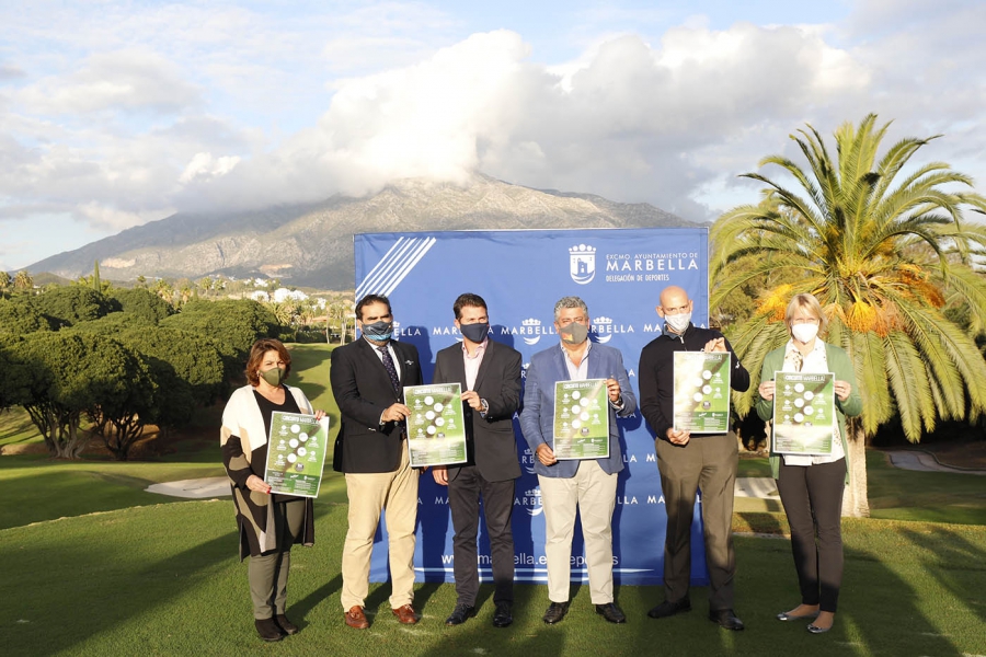 Marbella acogerá del 21 de noviembre al 19 de diciembre un circuito que se desarrollará en cinco campos de golf con todas las medidas de prevención frente al Covid-19