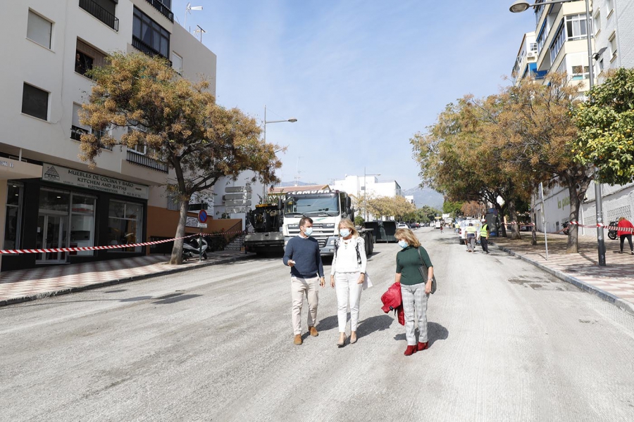 El Ayuntamiento mejorará la pavimentación de la avenida Huerta de los Cristales y calle Serenata con el asfaltado de más de 700 metros de una de las principales arterias de la ciudad