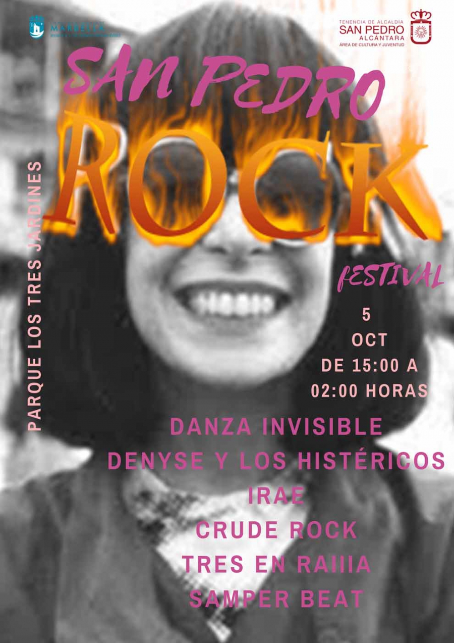 El Festival San Pedro Rock llenará este sábado de música el parque de los Tres Jardines con Danza Invisible como cabeza de cartel