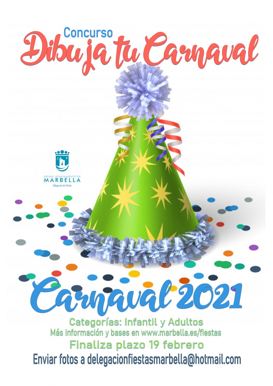 La concejalía de Fiestas abre el plazo de participación en cinco concursos online de Carnaval y adapta la edición de 2021 para hacer frente a la crisis sanitaria del Covid-19