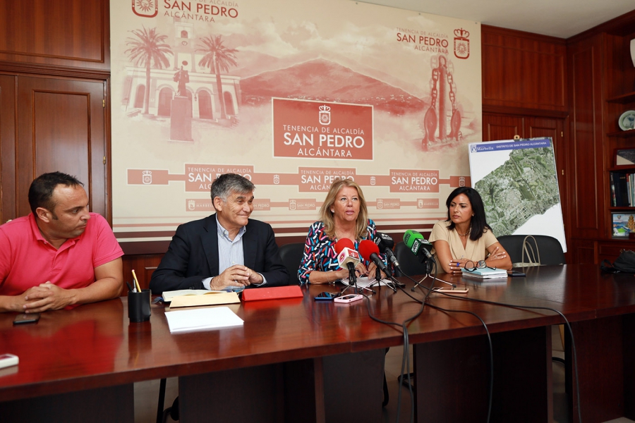 El Ayuntamiento realizará un estudio para abordar la mejora de la movilidad en San Pedro Alcántara