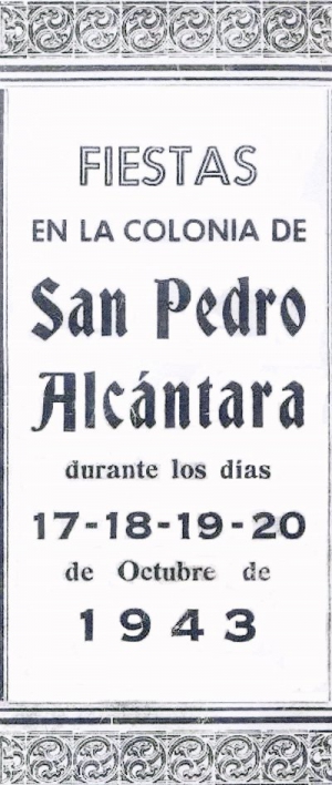San Pedro Alcántara 1943