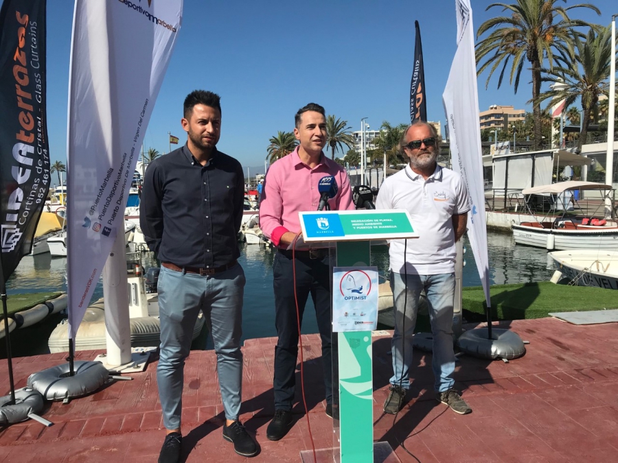 Marbella abrirá este fin de semana el circuito provincial de vela infantil en la categoría optimist con la participación de 80 regatistas de entre 7 y 15 años