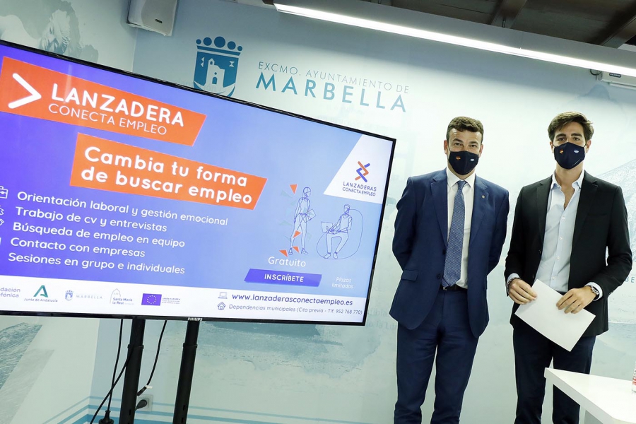 Marbella contará a partir de julio con una nueva ‘Lanzadera Conecta Empleo’ para asesorar de forma gratuita en la búsqueda de trabajo a una treintena de personas entre 18 y 60 años