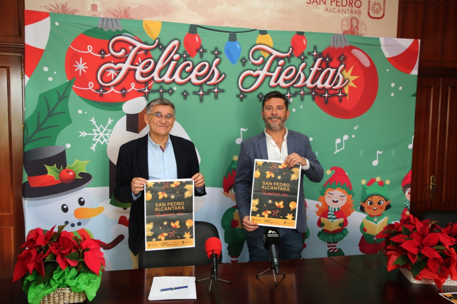 San Pedro Alcántara contará con más de una treintena de actividades y espectáculos de Navidad dirigidos a un público familiar e infantil