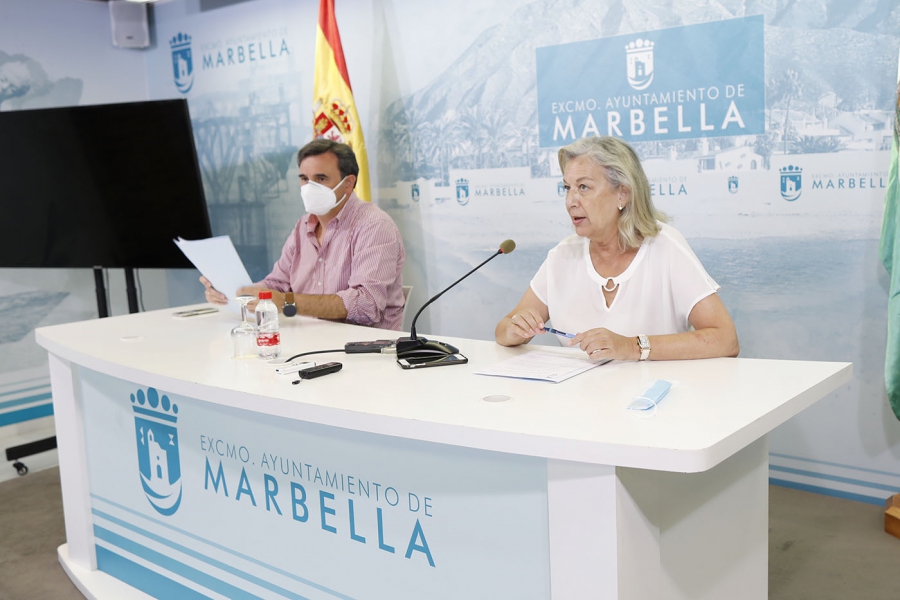 Marbella recibirá 3,5 millones del plan de inversiones para la reactivación económica y del empleo puesto en marcha por la Diputación
