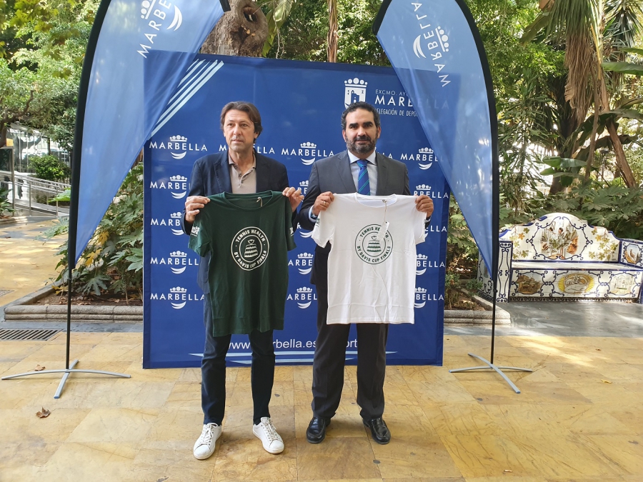 Marbella colaborará en la promoción de la fase final de la Copa Davis con un clinic este viernes para alumnos de las escuelas municipales de tenis