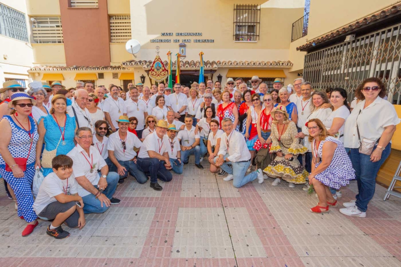 Marbella celebra la tradicional Romería de San Bernabé, acto previo a la feria que arranca el martes