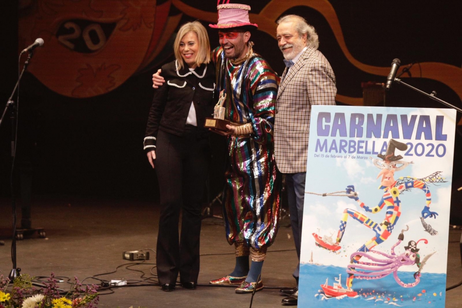 Arranca el Carnaval de Marbella 2020 con el pregón del cantante Fran Terrén
