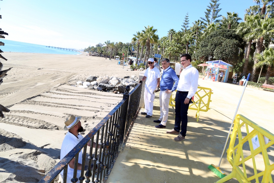 El Ayuntamiento pone en marcha un plan de embellecimiento del Paseo Marítimo que contará con una inversión de más de medio millón de euros