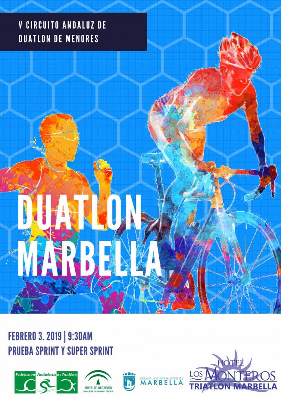 El XVIII Duatlón Ciudad de Marbella se celebrará este domingo 3 de febrero en el Paseo Marítimo de San Pedro Alcántara